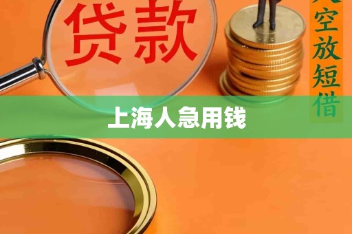 上海人急用钱